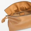 Mini-Flamenco-Clutch aus Nappa-Kalbsleder Mini-Flamenco-Clutch aus Nappa-Kalbsleder