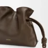 Mini-Flamenco-Clutch aus Nappa-Kalbsleder Mini-Flamenco-Clutch aus Nappa-Kalbsleder
