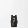 Mini-Flamenco-Clutch «Coil» aus Nappa-Kalbsleder Mini-Flamenco-Clutch «Coil» aus Nappa-Kalbsleder