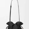 Mini-Flamenco-Clutch «Coil» aus Nappa-Kalbsleder Mini-Flamenco-Clutch «Coil» aus Nappa-Kalbsleder