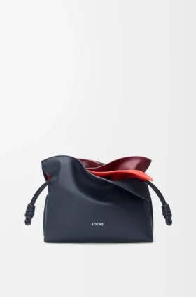 Mini-Flamenco-Clutch mit Lagenoptik aus Nappa-Kalbsleder Mini-Flamenco-Clutch mit Lagenoptik aus Nappa-Kalbsleder
