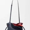 Mini-Flamenco-Clutch mit Lagenoptik aus Nappa-Kalbsleder Mini-Flamenco-Clutch mit Lagenoptik aus Nappa-Kalbsleder