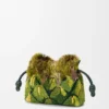 Mini-Flamenco-Clutch mit Perlenverzierung Mini-Flamenco-Clutch mit Perlenverzierung