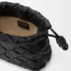 Mini-Flamenco Purse aus geknittertem Nappa-Kalbsleder Mini-Flamenco Purse aus geknittertem Nappa-Kalbsleder