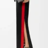 Mini-Flamenco Purse aus Perlen und Nappa-Lammleder Mini-Flamenco Purse aus Perlen und Nappa-Lammleder
