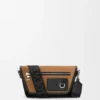 Mini Flex Messenger aus Canvas und Wildleder