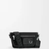 Mini Flex Messenger aus Canvas und Wildleder