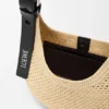 Mini Punch Hole Hobo aus Raffia und Kalbsleder