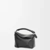 Mini Puzzle Edge Tasche aus klassischem Kalbsleder