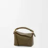 Mini Puzzle Edge Tasche aus klassischem Kalbsleder