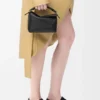 Mini Puzzle Edge Tasche aus klassischem Kalbsleder