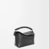 Mini Puzzle Edge Tasche aus klassischem Kalbsleder