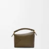 Mini Puzzle Edge Tasche aus klassischem Kalbsleder