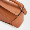 Mini Puzzle Edge Tasche aus klassischem Kalbsleder