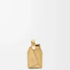 Mini Puzzle Edge-Tasche aus laminiertem Lammleder