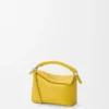 Mini Puzzle Edge-Tasche aus weichem, genarbtem Kalbsleder Mini Puzzle Edge-Tasche aus weichem, genarbtem Kalbsleder