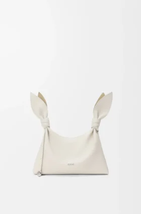 Mini-Scarf-Bag aus glattem Kalbsleder