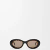 Mini-Sonnenbrille «Anagram» in ovaler Form Mini-Sonnenbrille «Anagram» in ovaler Form
