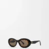 Mini-Sonnenbrille «Anagram» in ovaler Form Mini-Sonnenbrille «Anagram» in ovaler Form