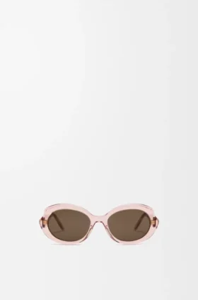 Mini-Sonnenbrille in ovaler, schlanker Form