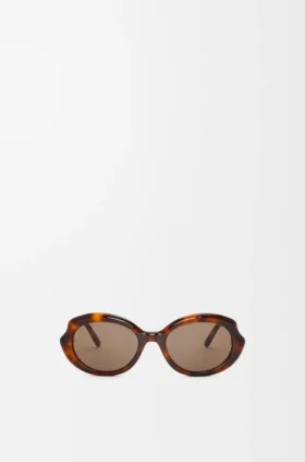 Mini-Sonnenbrille in ovaler, schlanker Form