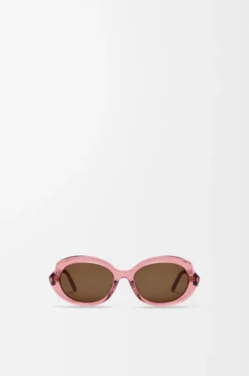Mini-Sonnenbrille in ovaler, schlanker Form