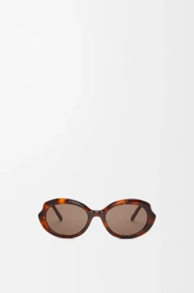 Mini-Sonnenbrille in ovaler, schlanker Form