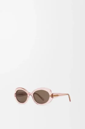 Mini-Sonnenbrille in ovaler, schlanker Form