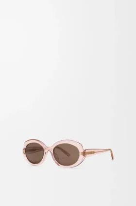Mini-Sonnenbrille in ovaler, schlanker Form