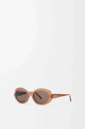 Mini-Sonnenbrille in ovaler, schlanker Form