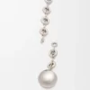 Mini-Squeeze-Tasche aus perlenverziertem Leder