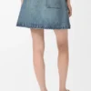 Minirock aus Denim Minirock aus Denim