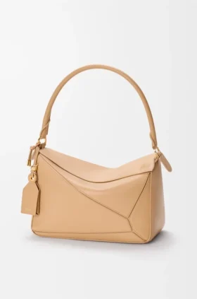Mittlere «Featherlight Puzzle»-Tasche aus Nappa-Lammleder
