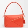 Mittlere «Featherlight Puzzle»-Tasche aus Nappa-Lammleder Mittlere «Featherlight Puzzle»-Tasche aus Nappa-Lammleder