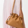 Mittlere Flamenco-Clutch aus Nappa-Kalbsleder Mittlere Flamenco-Clutch aus Nappa-Kalbsleder
