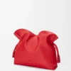 Mittlere «Flamenco»-Clutch aus Nappa-Kalbsleder Mittlere «Flamenco»-Clutch aus Nappa-Kalbsleder