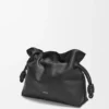 Mittlere Flamenco-Clutch aus Nappa-Kalbsleder Mittlere Flamenco-Clutch aus Nappa-Kalbsleder