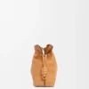 Mittlere Flamenco-Clutch aus Nappa-Kalbsleder Mittlere Flamenco-Clutch aus Nappa-Kalbsleder