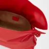 Mittlere «Flamenco»-Clutch aus Nappa-Kalbsleder Mittlere «Flamenco»-Clutch aus Nappa-Kalbsleder