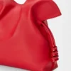 Mittlere «Flamenco»-Clutch aus Nappa-Kalbsleder Mittlere «Flamenco»-Clutch aus Nappa-Kalbsleder