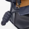 Mittlere Flamenco-Clutch aus Nappa-Kalbsleder Mittlere Flamenco-Clutch aus Nappa-Kalbsleder