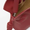 Mittlere Flamenco-Clutch aus Nappa-Kalbsleder Mittlere Flamenco-Clutch aus Nappa-Kalbsleder