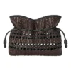 Mittlere Flamenco-Clutch «Schwarz-Braun» a411Fc1Xdn-1103