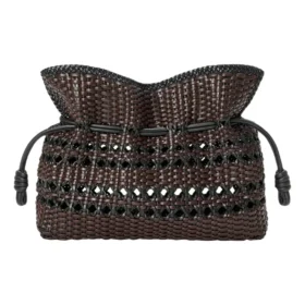 Mittlere Flamenco-Clutch «Schwarz-Braun» a411Fc1Xdn-1103 Mittlere Flamenco-Clutch «Schwarz-Braun» a411Fc1Xdn-1103