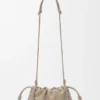 Mittlere Flamenco Purse aus feingranuliertem Kalbsleder Mittlere Flamenco Purse aus feingranuliertem Kalbsleder