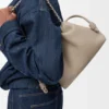 Mittlere Flamenco Purse aus feingranuliertem Kalbsleder Mittlere Flamenco Purse aus feingranuliertem Kalbsleder