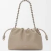 Mittlere Flamenco Purse aus feingranuliertem Kalbsleder Mittlere Flamenco Purse aus feingranuliertem Kalbsleder