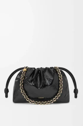 Mittlere Flamenco Purse aus Hagfish