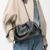 Mittlere Flamenco Purse aus Hagfish Mittlere Flamenco Purse aus Hagfish