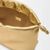 Mittlere Flamenco Purse aus laminiertem Lammleder Mittlere Flamenco Purse aus laminiertem Lammleder